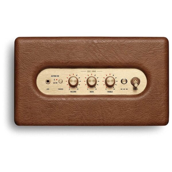 Marshall Acton III Marron - Enceinte compacte prix maroc- Smartmarket.ma