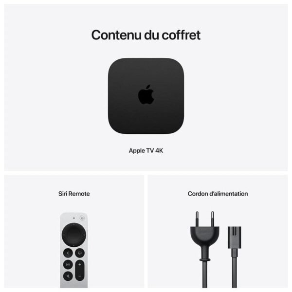 MN0005990309-1 Apple TV 4K - 64 Go (2022) prix maroc- Smartmarket.ma