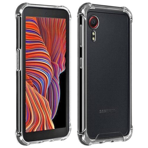 Akashi Coque angles renforcés (transparent) - Samsung Galaxy XCOVER 5 prix maroc- Smartmarket.ma
