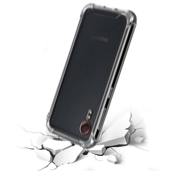 Akashi Coque angles renforcés (transparent) - Samsung Galaxy XCOVER 5 prix maroc- Smartmarket.ma