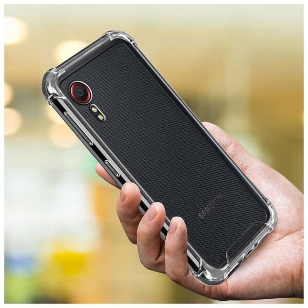 Akashi Coque angles renforcés (transparent) - Samsung Galaxy XCOVER 5 prix maroc- Smartmarket.ma