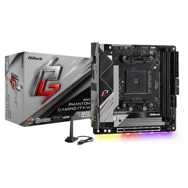 ASRock B550 Phantom Gaming-ITX/ax prix maroc- Smartmarket.ma