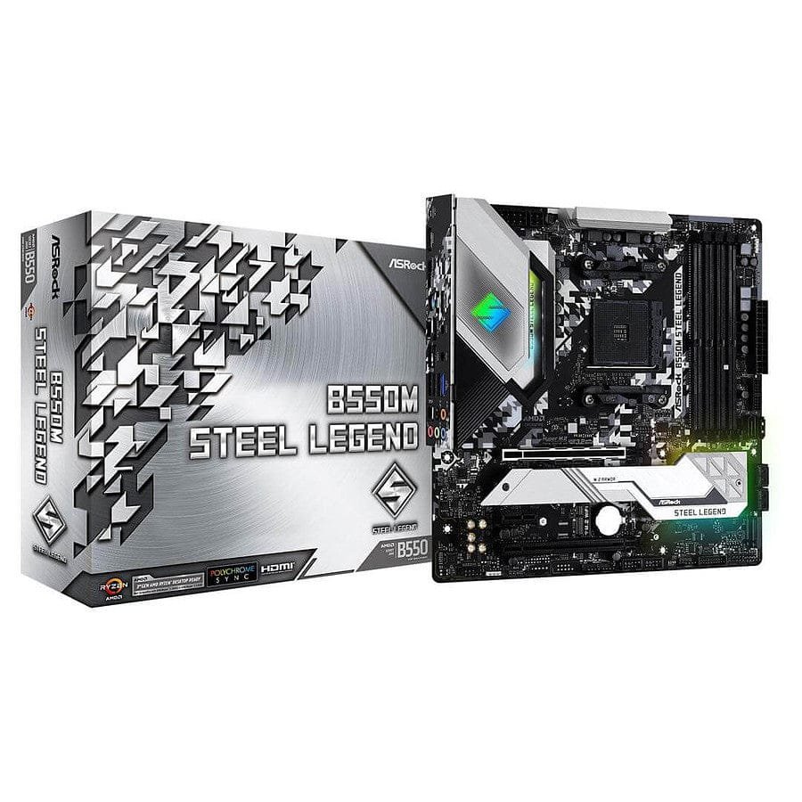 MN0006005390 ASRock B550M Steel Legend prix maroc- Smartmarket.ma
