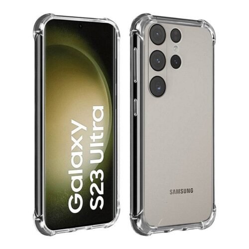 MN0006011107 Akashi Coque TPU Angles Renforcés (transparent) - Samsung Galaxy S23 Ultra prix maroc- Smartmarket.ma