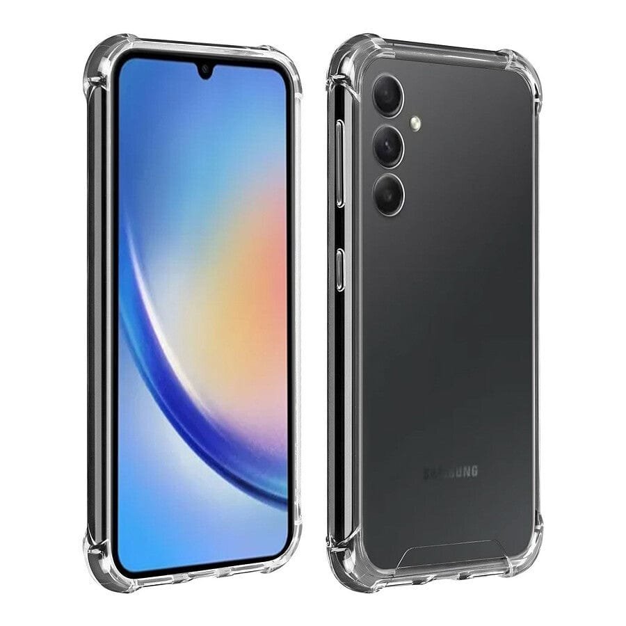 Akashi Coque TPU Angles Renforcés (transparent) - Samsung Galaxy A34 prix maroc- Smartmarket.ma