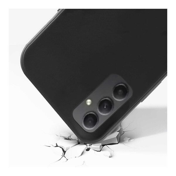 Akashi Coque de protection en silicone noir- Samsung Galaxy A14 prix maroc- Smartmarket.ma