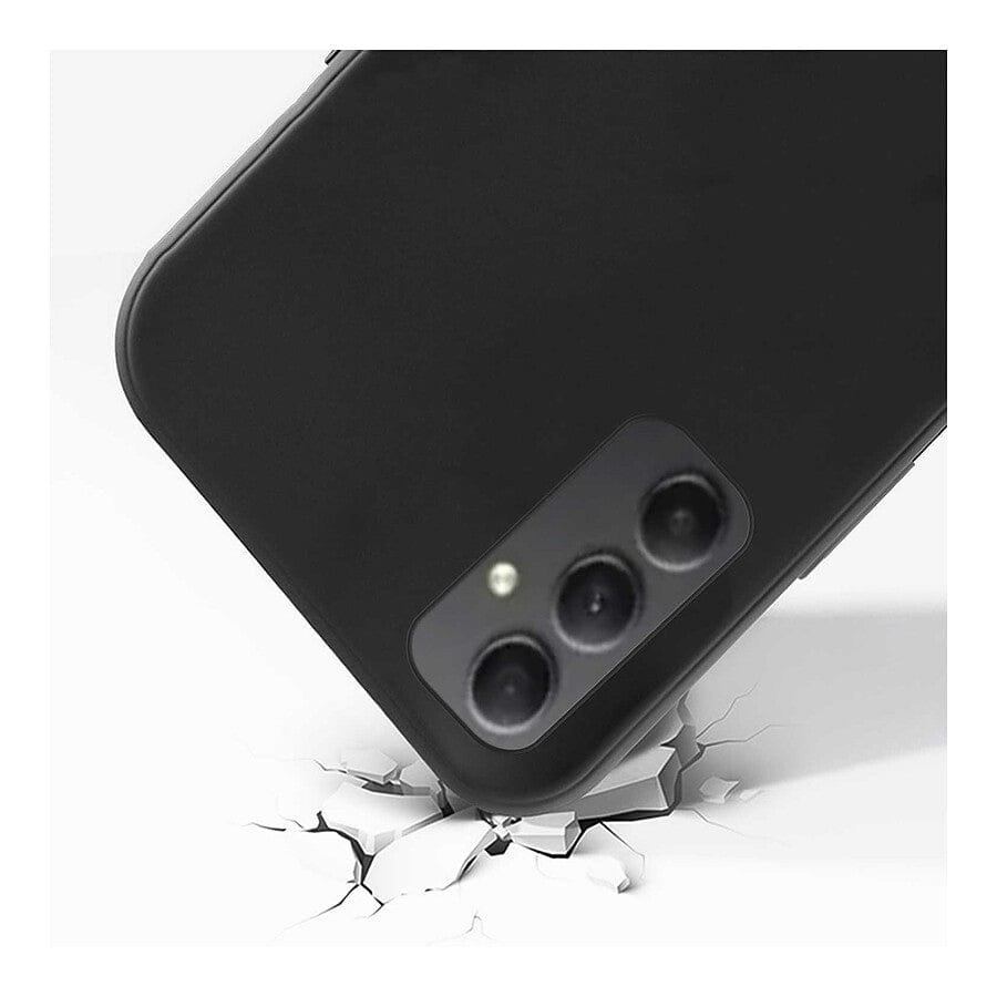 Akashi Coque de protection en silicone noir- Samsung Galaxy A14 prix maroc- Smartmarket.ma