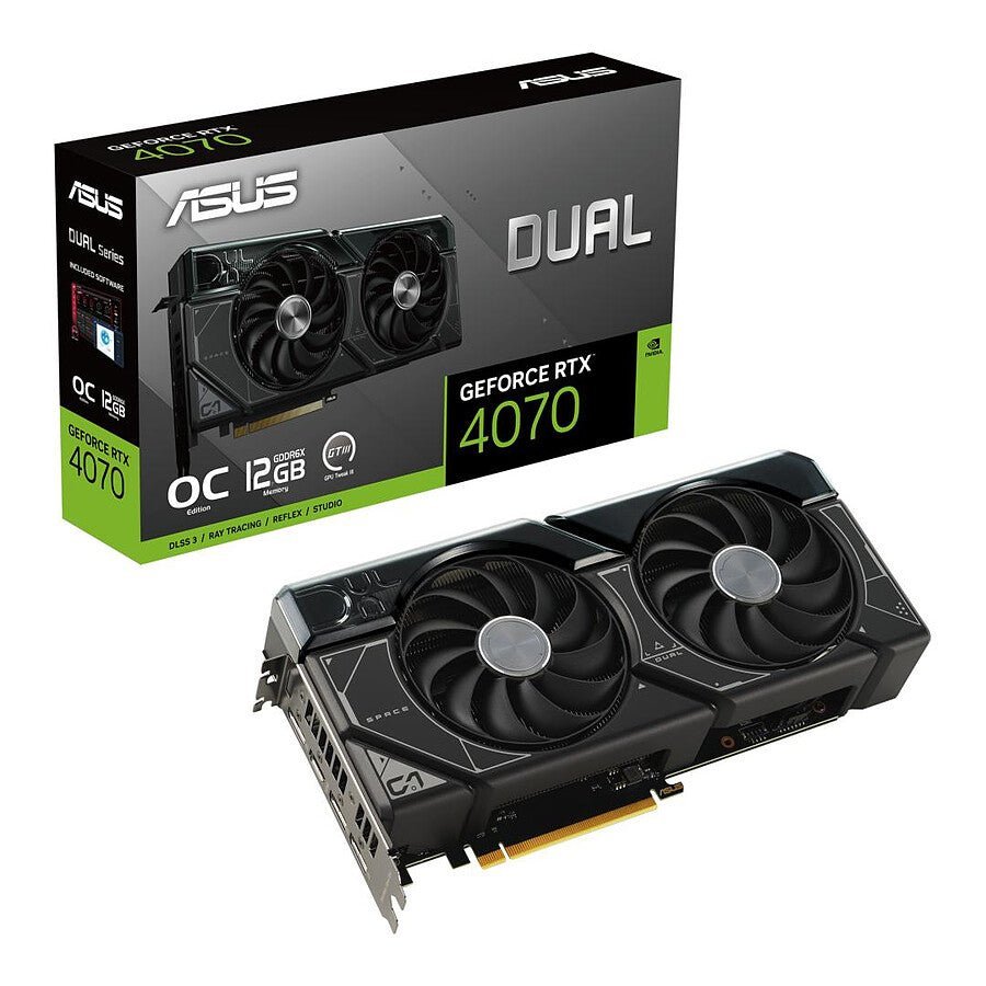 Asus GeForce RTX 4070 DUAL OC prix maroc- Smartmarket.ma
