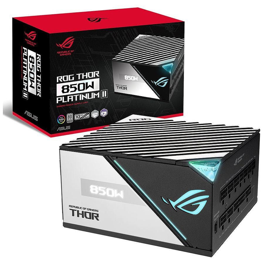 ASUS ROG Thor 850W II - Platinium prix maroc- Smartmarket.ma