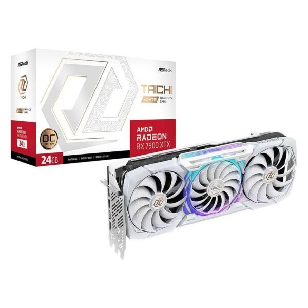 MN0006057878 ASRock RX 7900 XTX Taichi White 24GB OC prix maroc- Smartmarket.ma