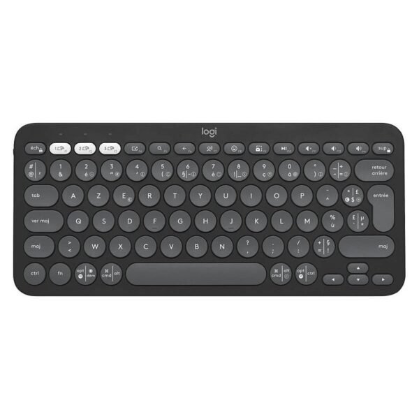 Logitech Pebble Keys 2 K380s - Graphite prix maroc- Smartmarket.ma