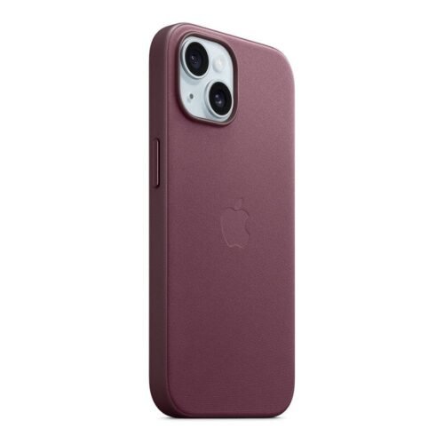 Apple Coque en tissage fin avec MagSafe pour iPhone 15 - Mûre prix maroc- Smartmarket.ma