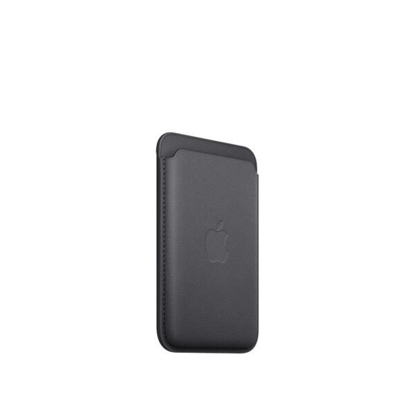 Apple Porte-cartes en tissage fin avec MagSafe pour Apple iPhone - Noir prix maroc- Smartmarket.ma