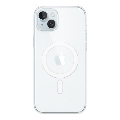 Apple Étui transparent avec MagSafe pour iPhone 15 Plus prix maroc- Smartmarket.ma