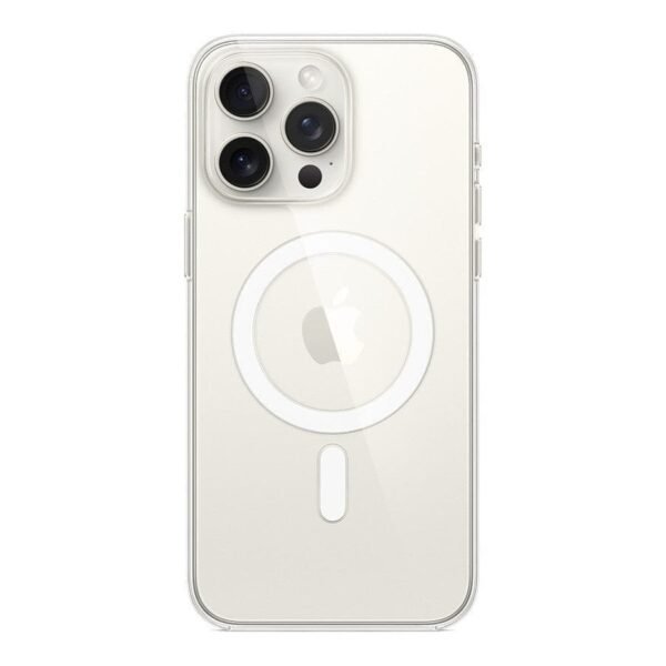 MN0006067431 Apple Étui transparent avec MagSafe pour iPhone 15 Pro Max prix maroc- Smartmarket.ma