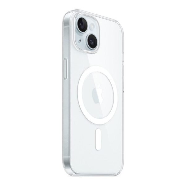 MN0006067443 Apple Étui transparent avec MagSafe pour iPhone 15 prix maroc- Smartmarket.ma