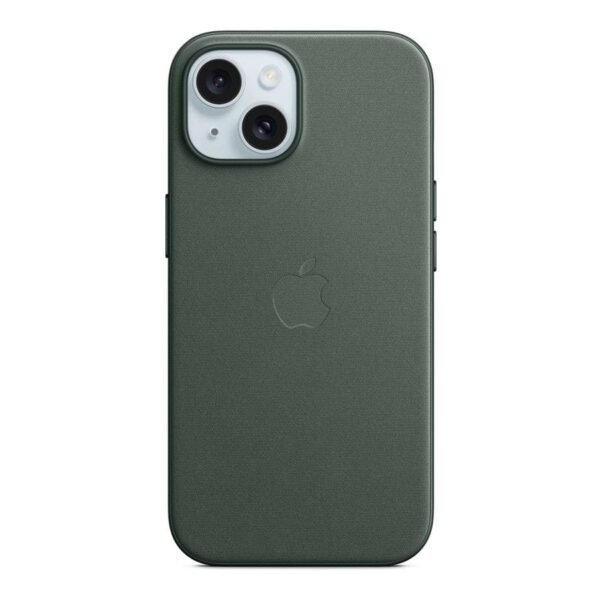 Apple Coque en tissage fin avec MagSafe pour iPhone 15 Plus - Chêne vert prix maroc- Smartmarket.ma