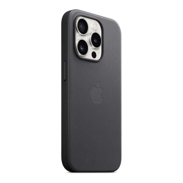 Apple Coque en tissage fin avec MagSafe pour iPhone 15 Pro - Noir prix maroc- Smartmarket.ma