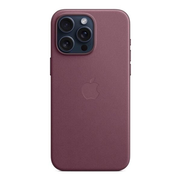 Apple Coque en tissage fin avec MagSafe pour iPhone 15 Pro Max - Mûre prix maroc- Smartmarket.ma