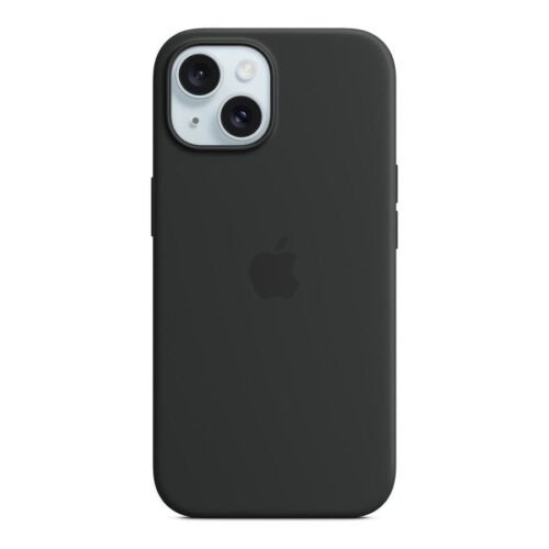 MN0006067920 Apple Coque en silicone avec MagSafe pour iPhone 15 - Noir prix maroc- Smartmarket.ma