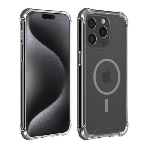 Akashi Coque TPU Angles Renforcés MagSafe - Apple iPhone 15 Pro Max prix maroc- Smartmarket.ma