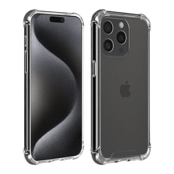 Akashi Coque TPU Angles Renforcés - Apple iPhone 15 Pro prix maroc- Smartmarket.ma