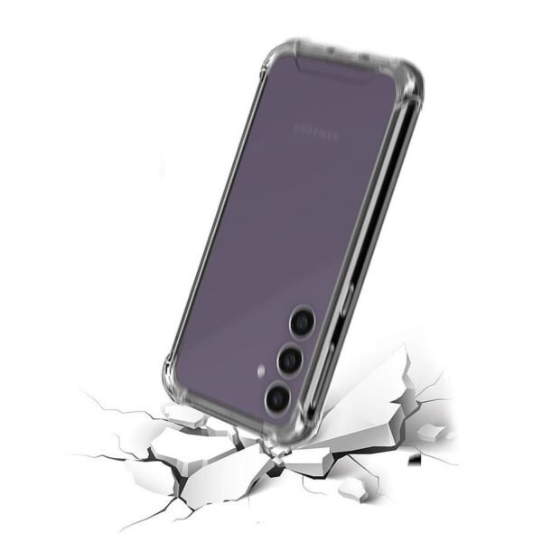 Akashi Coque TPU Angles Renforcés (transparent) - Samsung Galaxy S23 FE prix maroc- Smartmarket.ma