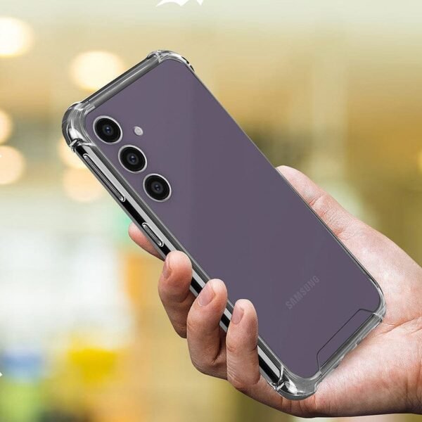 Akashi Coque TPU Angles Renforcés (transparent) - Samsung Galaxy S23 FE prix maroc- Smartmarket.ma