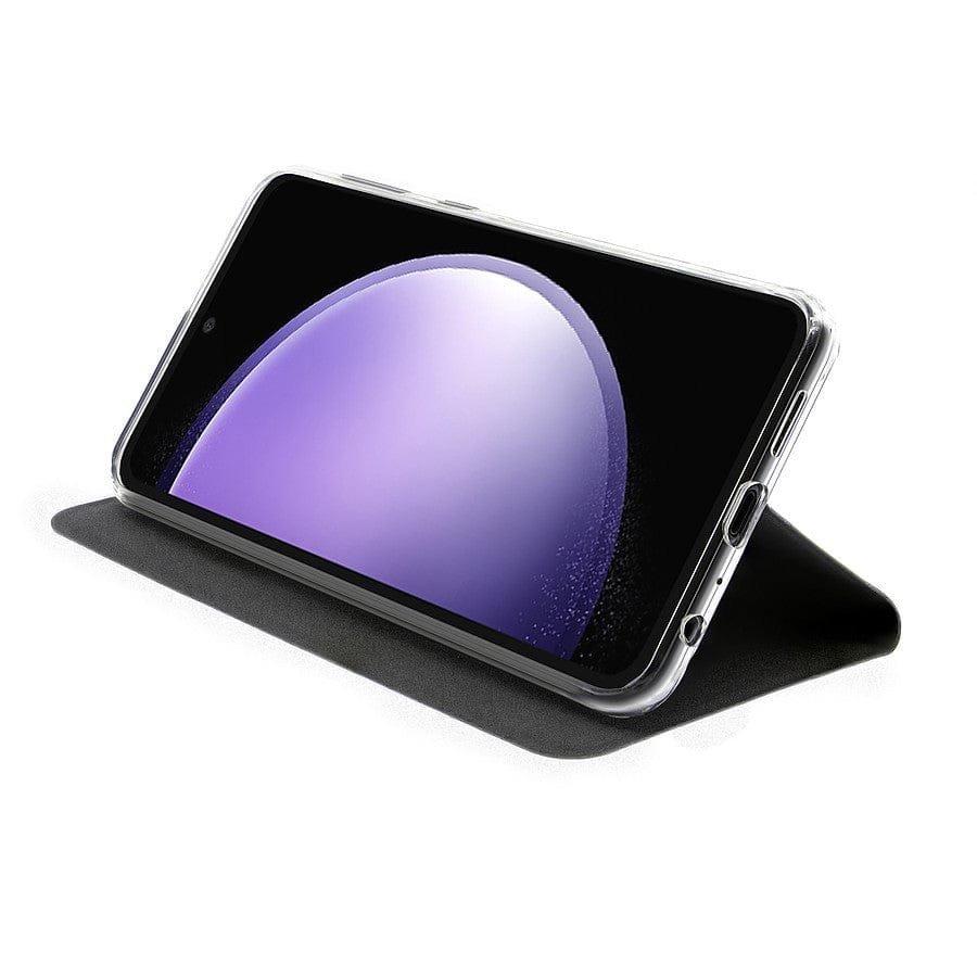 Akashi Etui Folio (noir) - Samsung Galaxy S23 FE prix maroc- Smartmarket.ma