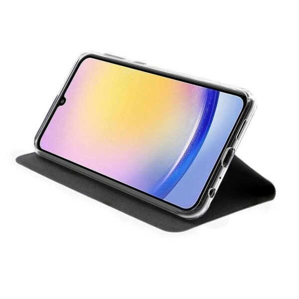 Akashi Etui Folio (noir) - Samsung Galaxy A25 prix maroc- Smartmarket.ma