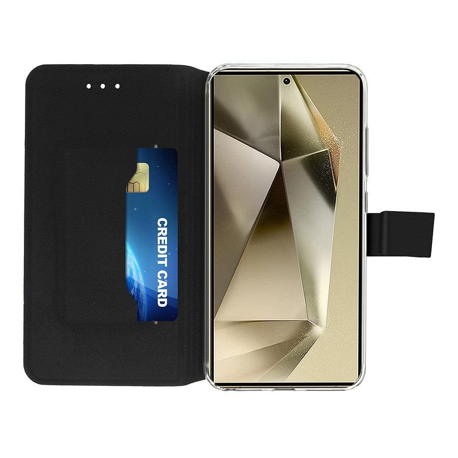 Akashi Etui Folio (noir) - Samsung Galaxy S24 Ultra prix maroc- Smartmarket.ma