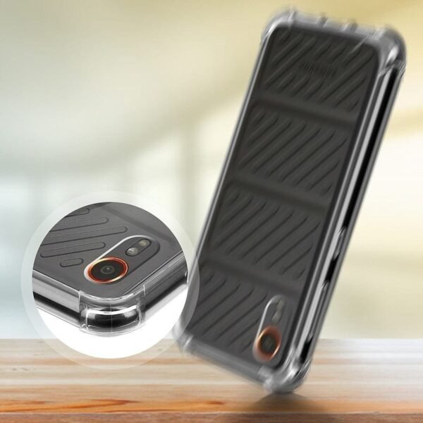 Akashi Coque TPU Angles Renforcés (transparent) - Samsung Galaxy Xcover7 prix maroc- Smartmarket.ma