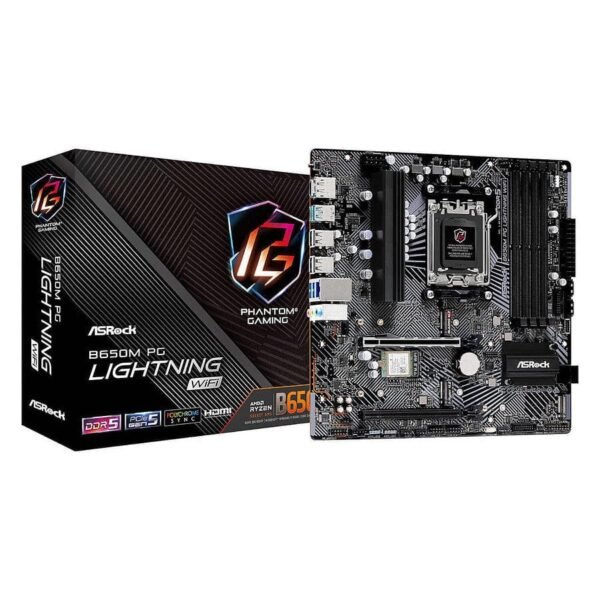 ASRock B650M PG Lightning WIFI prix maroc- Smartmarket.ma