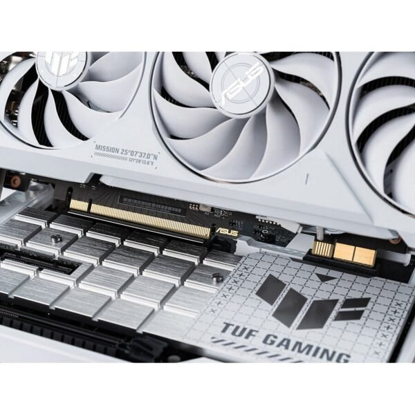 Asus GeForce RTX 4070 Ti SUPER TUF BTF WHITE OC prix maroc- Smartmarket.ma