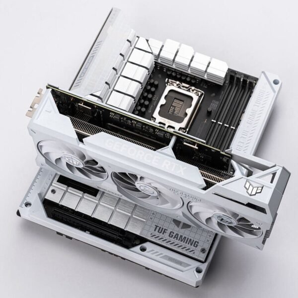 Asus GeForce RTX 4070 Ti SUPER TUF BTF WHITE OC prix maroc- Smartmarket.ma