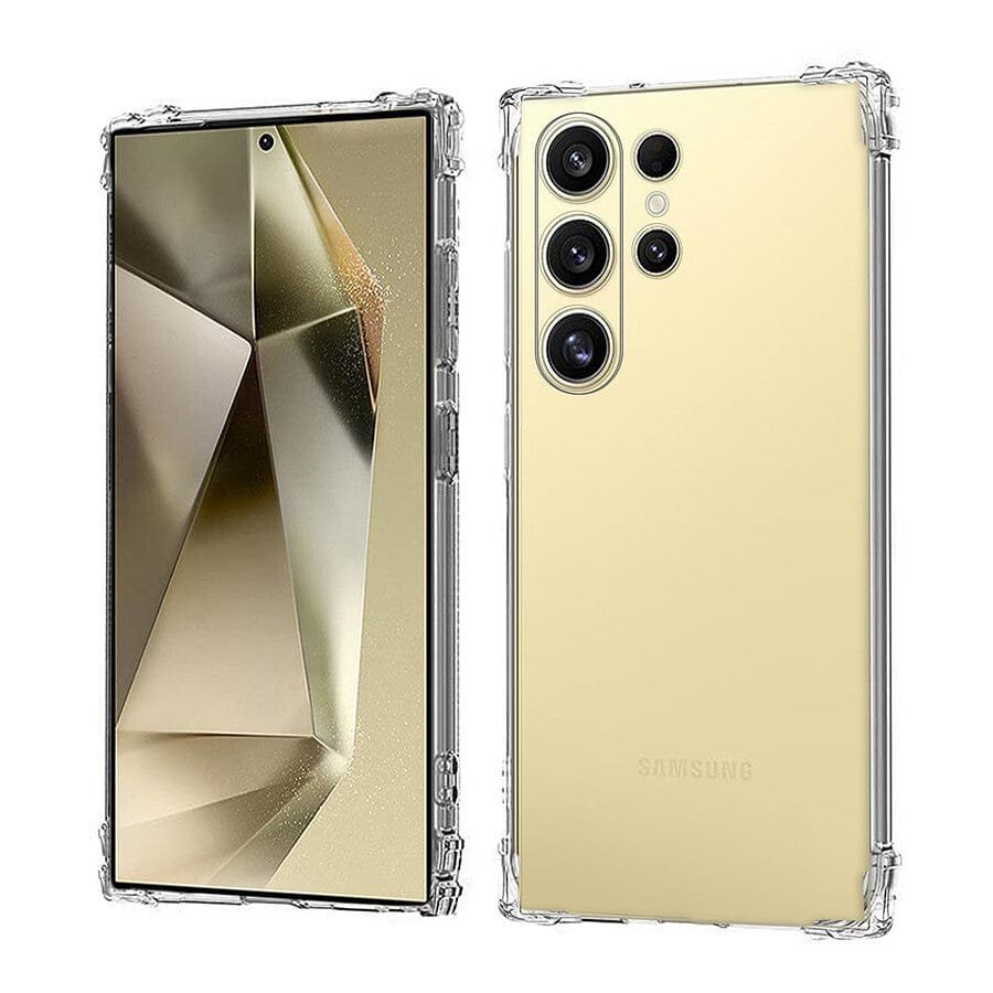 Akashi Coque TPU Angles Renforcés (transparent) - Samsung Galaxy S24 Ultra prix maroc- Smartmarket.ma