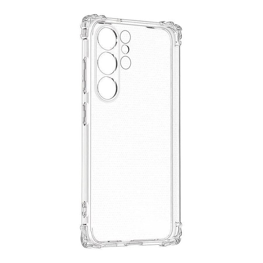 Akashi Coque TPU Angles Renforcés (transparent) - Samsung Galaxy S24 Ultra prix maroc- Smartmarket.ma