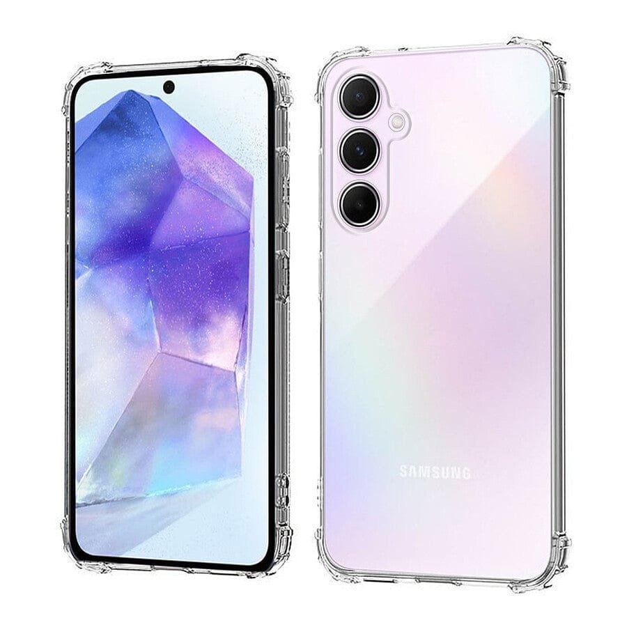 Akashi Coque TPU Angles Renforcés (transparent) - Samsung Galaxy A55 5G prix maroc- Smartmarket.ma
