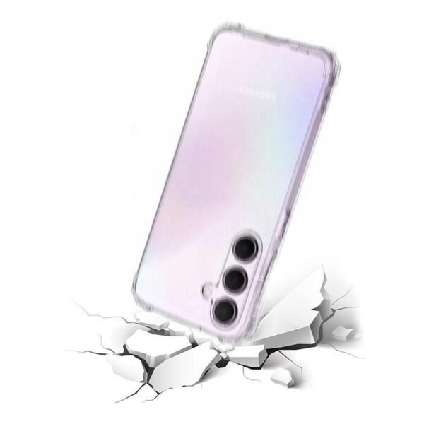 Akashi Coque TPU Angles Renforcés (transparent) - Samsung Galaxy A55 5G prix maroc- Smartmarket.ma