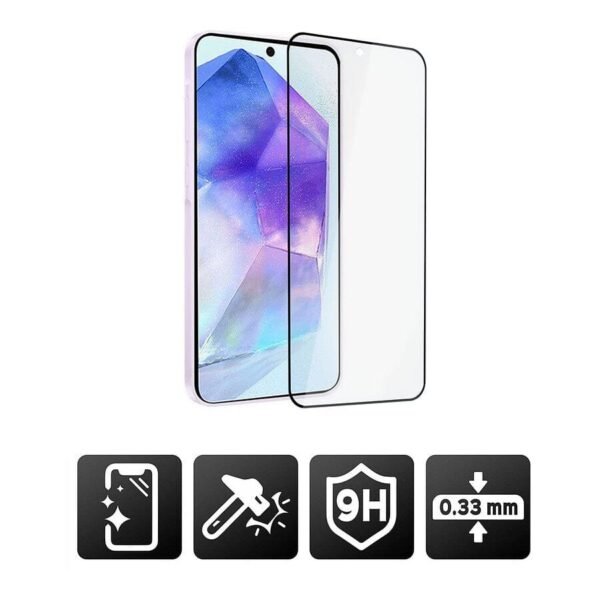 Akashi Film Verre Trempé Premium - Samsung Galaxy A55 5G prix maroc- Smartmarket.ma