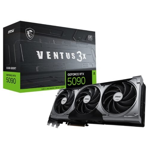 MSI GeForce RTX 5090 VENTUS 3X OC - 32G (2) MSI GeForce RTX 5090 VENTUS 3X OC - 32G