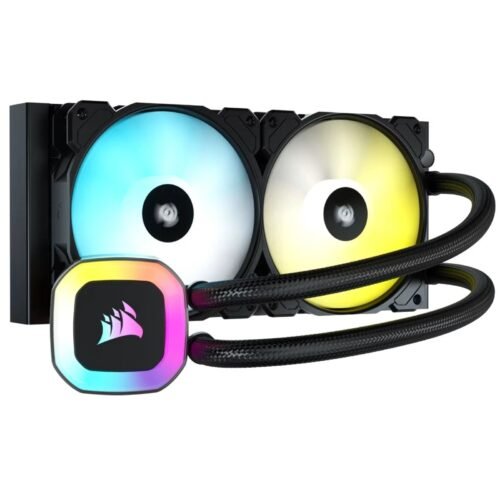 Corsair iCUE H100 RGB 240mm tubes LED