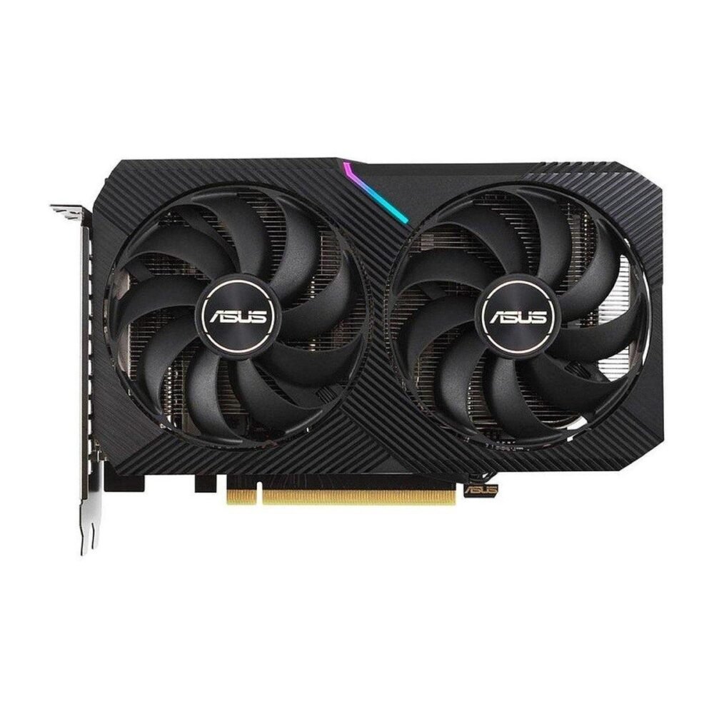 ASUS GeForce RTX Dual 3060 Ti O8G Mini V2 (LHR) - Carte Graphique