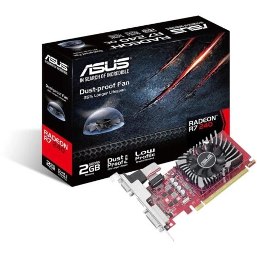 Asus Radeon R7 240 R7240-2GD5-L prix maroc- Smartmarket.ma
