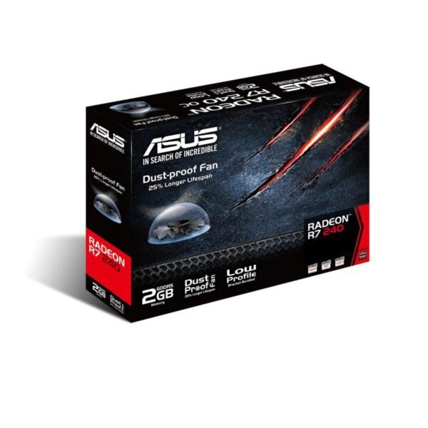 Asus Radeon R7 240 R7240-2GD5-L prix maroc- Smartmarket.ma