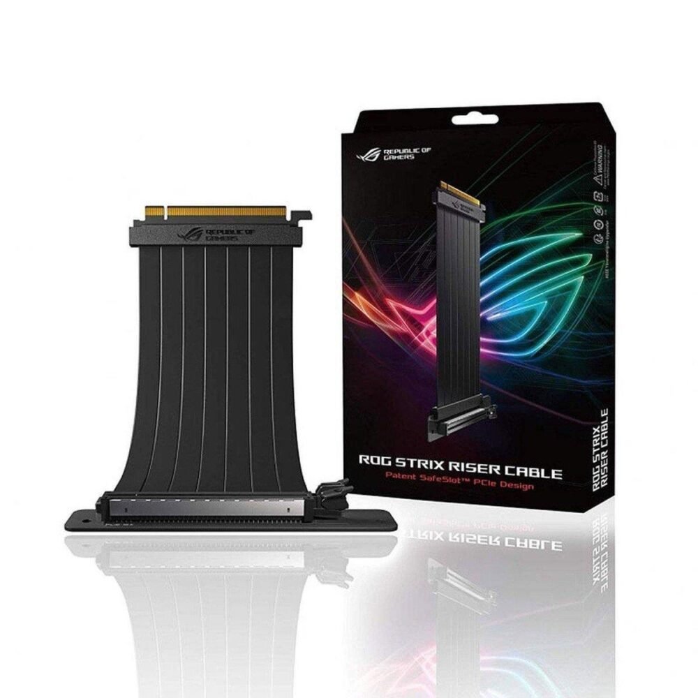 ASUS ROG Strix RS200 - Câble riser 90° pour carte graphique prix maroc- Smartmarket.ma