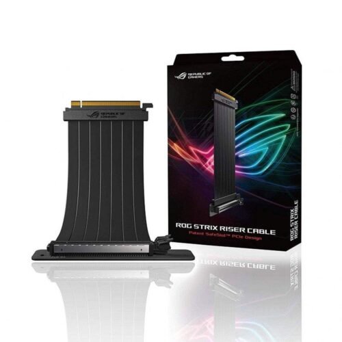 ASUS ROG Strix RS200 - Câble riser 90° pour carte graphique prix maroc- Smartmarket.ma