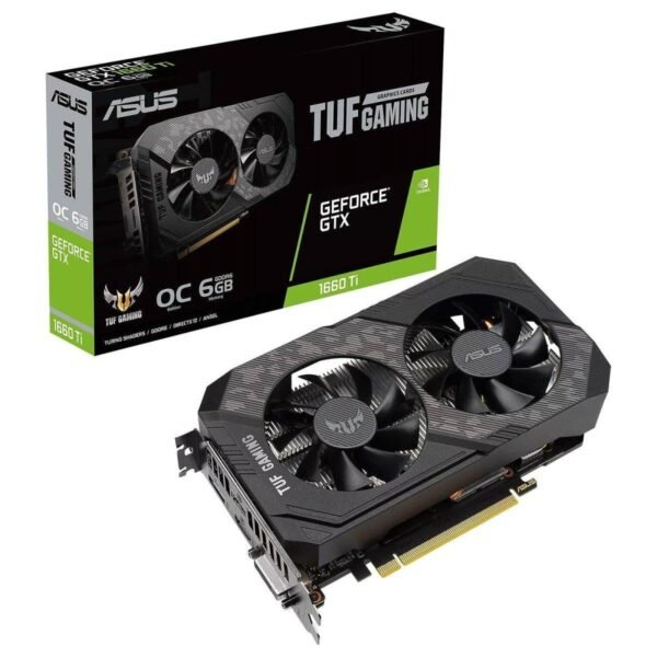 Asus TUF Gaming GeForce GTX 1660 Ti EVO OC Edition (TUF-GTX1660TI-O6G-EVO-GAMING) prix maroc- Smartmarket.ma