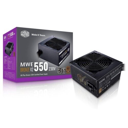 Cooler Master MWE 550 Bronze V2 230V prix maroc- Smartmarket.ma