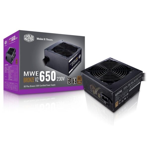 Cooler Master MWE 650 Bronze V2 230 V prix maroc- Smartmarket.ma